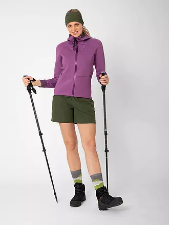 LAMUNT | Giacca in pile da donna Antje Thermal Hoodie | beere